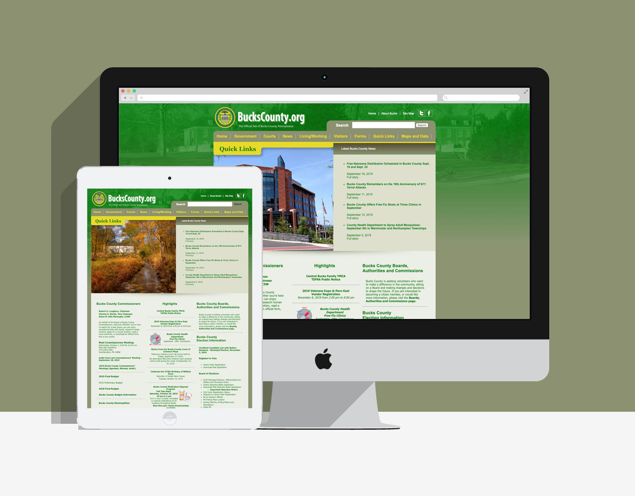 <h2>Bucks County Website Design</h2>