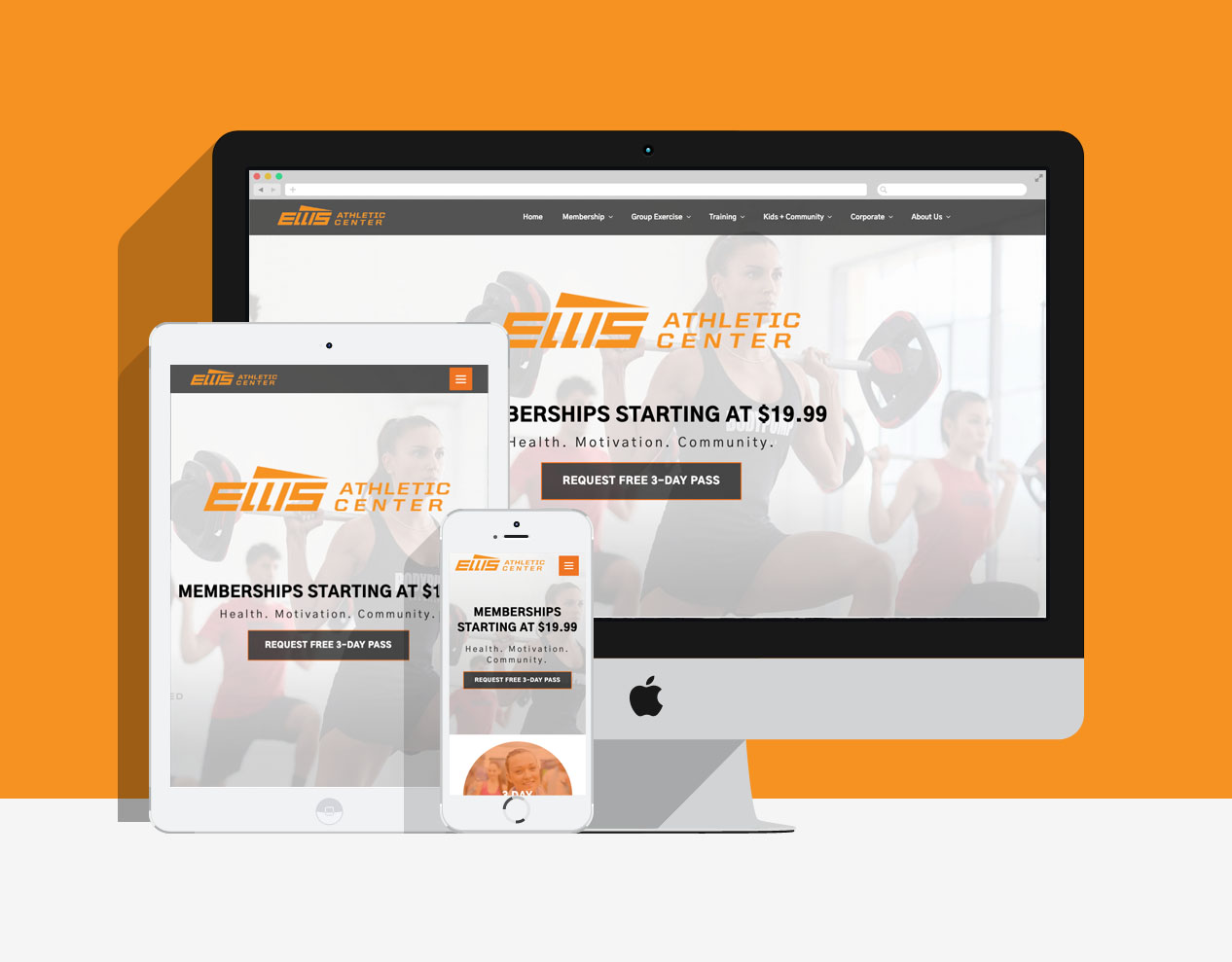 Newtown Gym Web Design, Fitness Center SEO